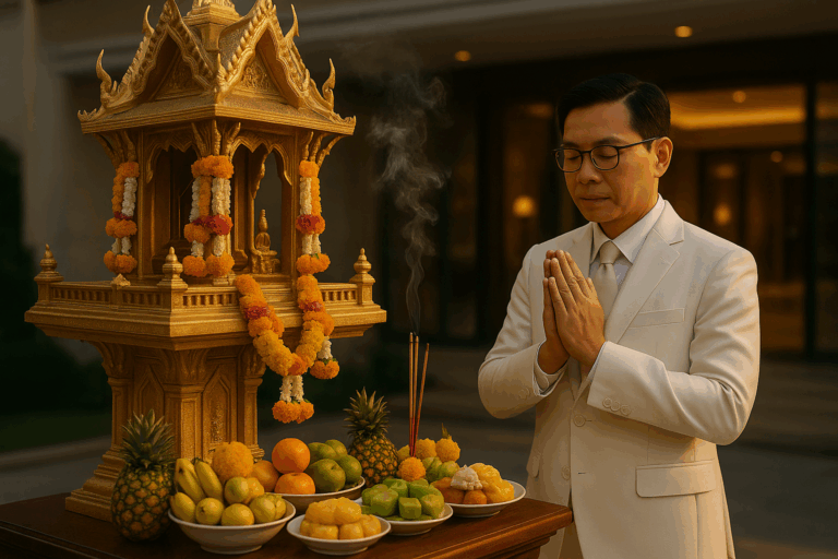 “Front Office ด่านแรก” ที่ไม่ได้อยู่ในล็อบบี้: เรื่องของศาลพระภูมิและเจ้าที่ประจำโรงแรม