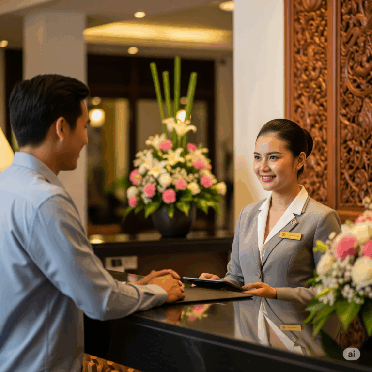 ไขรหัสศัพท์ฉบับคนโรงแรม: คำพูดสำคัญที่ช่วยให้สื่อสารได้ลื่นไหล